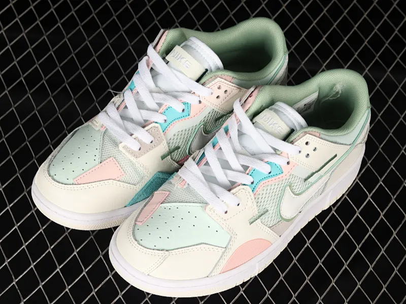 All categories Nk SB Dunk series Nk SB Dunk Low low-top skate shoes Nk Dunk Scrap stitching low-top skate shoes DM0802-001